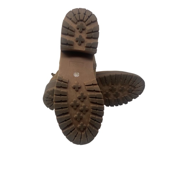 Rouge Helium Women’s Faux Fur Lace Up Side Zip Up Boots Size 10 - Picture 7 of 10